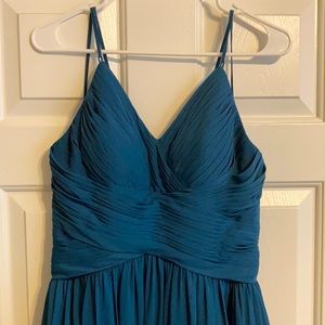 JJ’s House floor length dress with open back